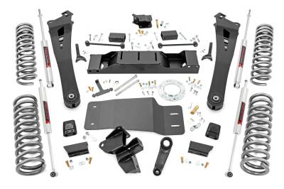 Rough Country Suspension Systems - Rough Country 38340 5" M1 Dual Rate Suspension Lift Kit for 19-24 RAM 2500 4WD