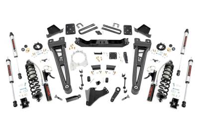 Rough Country Suspension Systems - Rough Country 55458 6" V2 Suspension Lift Kit w/OVLD for 17-22 F250/F350 4WD Dsl