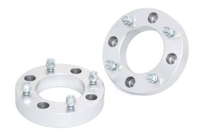 Rough Country Suspension Systems - Rough Country 1.5" 4x156 Aluminum Wheel Spacers Pair for Polaris UTV 10094