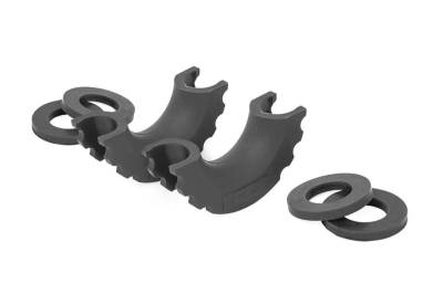 Rough Country Suspension Systems - Rough Country RS101 Polyurethane D-Ring Isolator Kit Black for 3/4" D-Rings