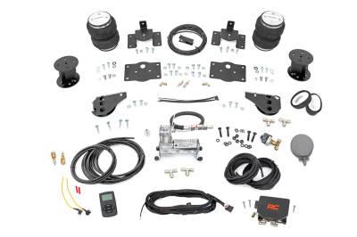 Rough Country Suspension Systems - Rough Country 100326WC 6" Rear Air Spring w/Compressor for 09-18 RAM 1500 4WD