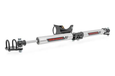Rough Country Suspension Systems - Rough Country 8749270 V2 Dual Steering Stabilizer 2"-8" Lift for 05-26 Ford 4WD