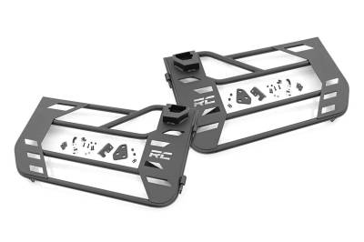 Rough Country Suspension Systems - Rough Country Front Steel Tube Doors Black for Jeep JL/JT 10617