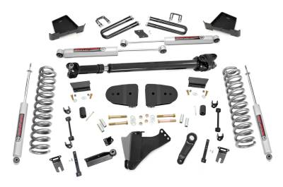 Rough Country Suspension Systems - Rough Country 41930 N3 6" Lift Kit w/o OVLD for 23-26 Ford F250/F350 SD Gas 4WD