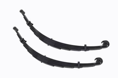 Rough Country Suspension Systems - Rough Country 8061Kit Front Leaf Spring Kit 6" Lift for 99-04 Ford Super Duty