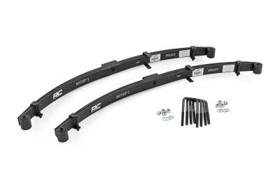 Rough Country Suspension Systems - Rough Country 8075Kit Rear Leaf Spring Kit for 3.5" Lift for 05-23 Toyota Tacoma