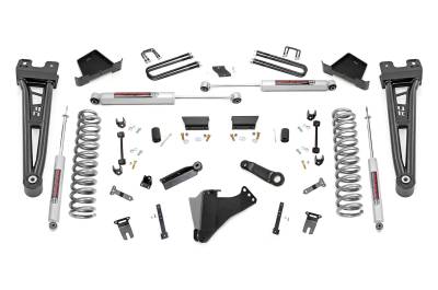 Rough Country Suspension Systems - Rough Country 41230 6" Radius Arm Lift Kit for 23-26 F250/F350 SD 4WD Diesel