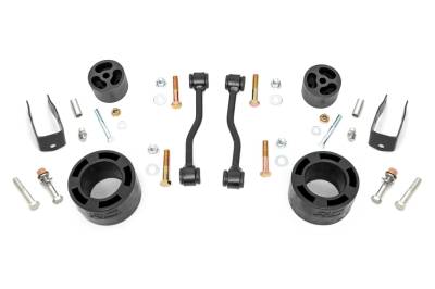 Rough Country Suspension Systems - Rough Country 61300 2.5" Leveling Kit w/Spacers for 24-26 Gladiator JT 4WD