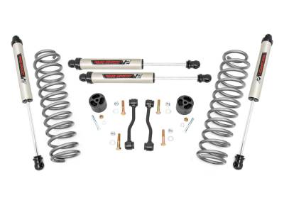 Rough Country Suspension Systems - Rough Country 78470 2.5" V2 Leveling Kit w/Spring for 24-26 Gladiator JT 4WD