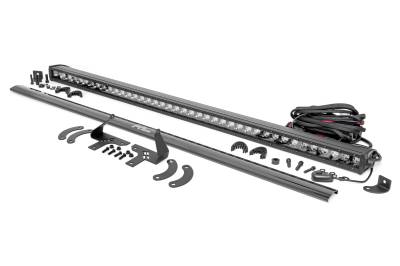 Rough Country Suspension Systems - Rough Country 93180 Windshield Mount 40" LED Light Bar Kit for Polaris RZR