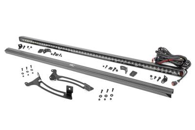 Rough Country Suspension Systems - Rough Country 93193 Windshield Mount 50" LED Light Bar Kit for Xpedition ADV-5