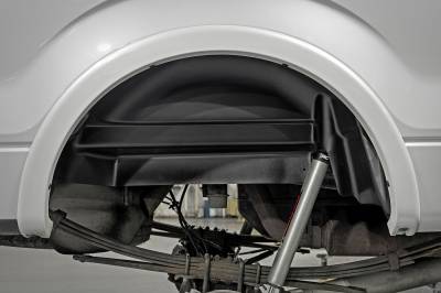 Rough Country Suspension Systems - Rough Country 4504A Rear Wheel Well Liners Pair for 04-14 Ford F150 2WD/4WD