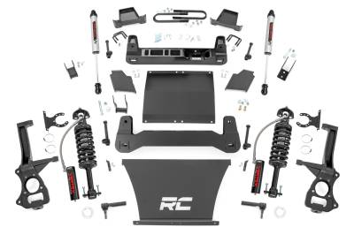 Rough Country Suspension Systems - Rough Country 110357 4" Vertex/V2 Suspension Lift Silverado/Sierra AT4/Trailboss
