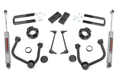 Rough Country Suspension Systems - Rough Country 51144 3.5" Suspension Lift Kit for 24-26 Ford Ranger 4WD