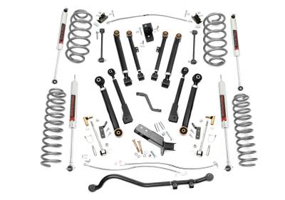 Rough Country Suspension Systems - Rough Country 66240 6" M1 Suspension Lift Kit for 97-06 Jeep Wrangler TJ