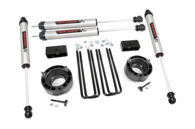 Rough Country Suspension Systems - Rough Country 36270 2.5" V2 Suspension Lift Kit for 94-01 RAM 1500 4WD