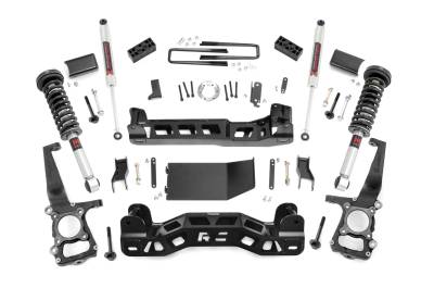 Rough Country Suspension Systems - Rough Country 57441 4" M1 Suspension Lift Kit for 14 Ford F150 4WD