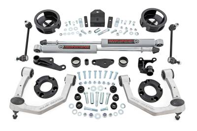 Rough Country Suspension Systems - Rough Country 76931 N3 3.5" Strut Spacer Lift Kit for 25-26 Toyota 4Runner 4WD