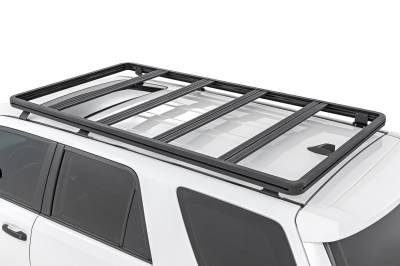 Rough Country Suspension Systems - Rough Country 88201 Fabricated Roof Rack Black for 10-24 Toyota 4Runner