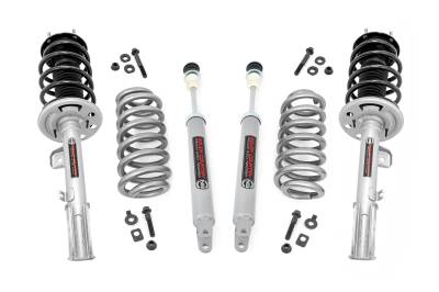 Rough Country Suspension Systems - Rough Country 400031 2" Strut Suspension Lift Kit for 11-19 Ford Explorer 4WD
