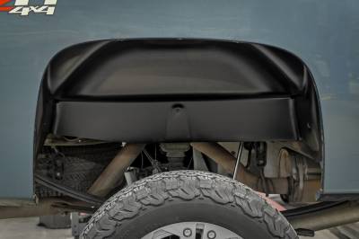 Rough Country Suspension Systems - Rough Country 4207A Rear Wheel Liners Pair for 07-13 Silverado 1500/2500HD