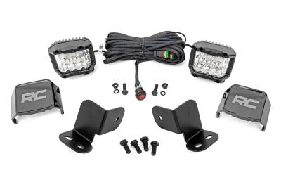 Rough Country Suspension Systems - Rough Country 93215 Rear Cab Mount 3" LED Pod Light Kit for Segway 570 F