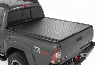 Rough Country Suspension Systems - Rough Country Hard Roll-up Tonneau Cover for 05-15 Tacoma 5' 50415500