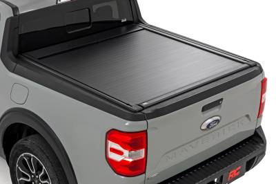 Rough Country Suspension Systems - Rough Country 51504600 Powered Retractable Bed Cover 22-26 Ford Maverick 4'6" Be
