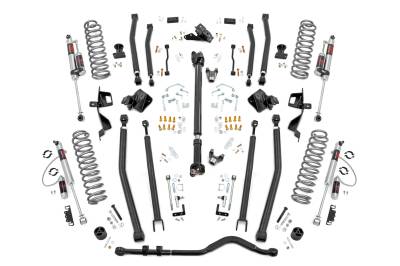 Rough Country Suspension Systems - Rough Country 66044 6" M1R Long Arm Lift Kit for 18-23 Jeep Wrangler JL 4DR