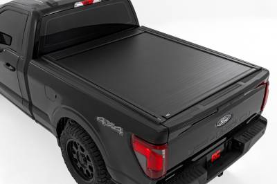 Rough Country Suspension Systems - Rough Country 51505650 Powered Retractable Tonneau 15-26 F150/Lightning 6.5' Bed