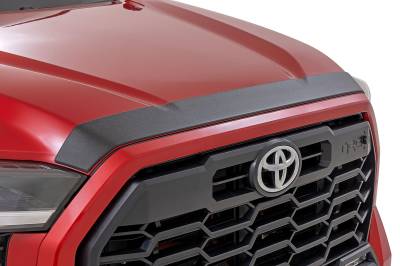 Rough Country Suspension Systems - Rough Country HP80010 Matte-Black Hood Deflector Shield for 22-26 Tundra