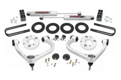 Rough Country Suspension Systems - Rough Country 41430_A 3" Suspension Lift Kit UCA for 21-26 Ford F150 4WD