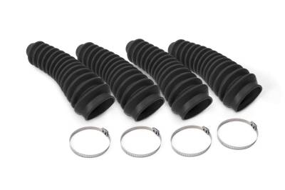 Rough Country Suspension Systems - Rough Country 87164 Black 4Pc Shock Boots