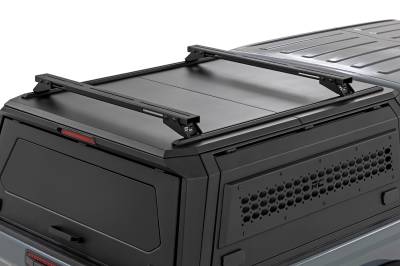 Rough Country Suspension Systems - Rough Country 88215 Universal Adjustable T-Slot Bed Cap Crossbars