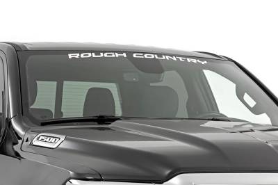 Rough Country Suspension Systems - Rough Country 4166W Decal 3.6" x 35" White