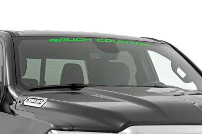 Rough Country Suspension Systems - Rough Country 4166KG Decal 3.6" x 35" Kelly Green