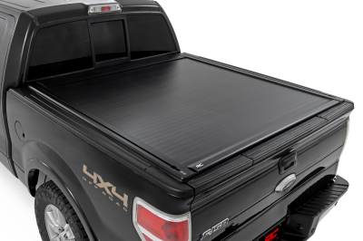 Rough Country Suspension Systems - Rough Country 51221550 Powered Retractable Bed Cover 5.7' for 09-14 F150 2WD/4WD