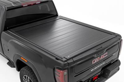 Rough Country Suspension Systems - Rough Country 53210690 Manual Tonneau Cover 20-26 Silverado/Sierra HD 6.9'