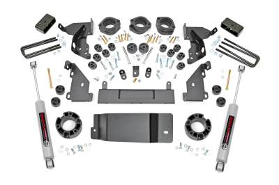 Rough Country Suspension Systems - Rough Country 293.20 4.75" Suspension/Body Lift 14-15 Silverado/Sierra 1500 4WD