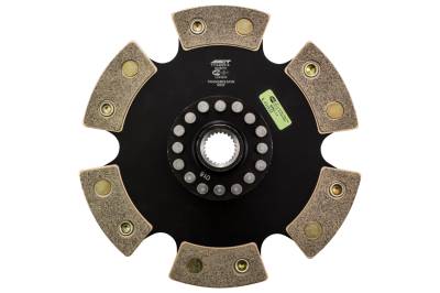 Advanced Clutch - Advanced Clutch 6224018 ACT 6 Pad Rigid Race Clutch Disc