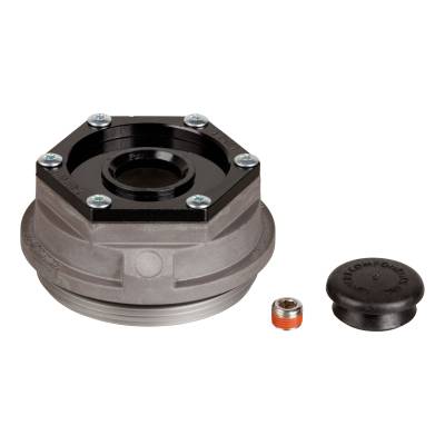 CURT - CURT 85373929 Threaded Dust Cap w/Rubber Plug/O-Ring 2-7/8" Dia 8000-lb. Axles