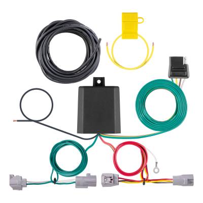 CURT - CURT 56517 Custom Wiring Harness 4-Way Flat Output for Select Corolla Cross C-HR