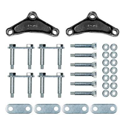 CURT - CURT 121097L Double-Eye Axle Suspension Kit for 2200-8000-lb Tandem Axles 33"