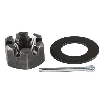 CURT - CURT 2023134021 Spindle Nut Kit for 10000-lb Axles 1.5"-12 Thread w/Round Washer