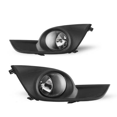 Winjet - Winjet CFWJ-0355-C Clear Fog Lights w/Wiring Kit for 13-14 Nissan Altima 4DR