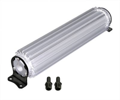 Derale - Derale 13250 1-Pass 12" Aluminum Heat Sink Fluid Cooler 14 oz Capacity