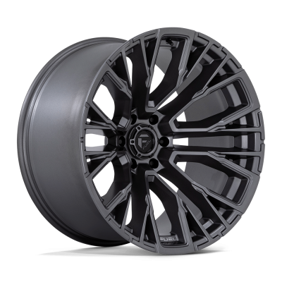 Fuel 1PC - Fuel Off Road D84822208447 D848 REBAR 22x12 6x5.5 -44mm Matte Gunmetal