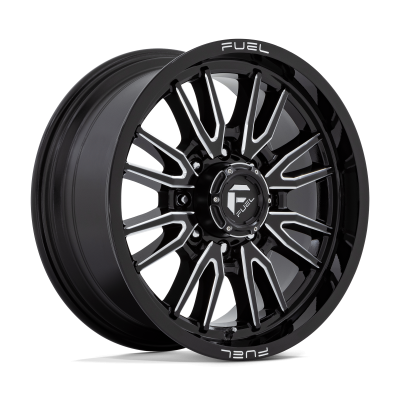 Fuel 1PC - Fuel Off Road D76120901857 D761 CLASH 20x9 8x180 20mm Gloss Black/Milled