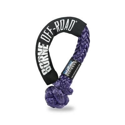 Mishimoto - Mishimoto BNSS-716-PR Soft Tow Shackle 20" 7/16" HMPE Purple 13200lb Each