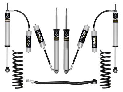 ICON Vehicle Dynamics - ICON K212542A Stage-2 2.5" Lift Kit for 14-26 RAM 2500 4WD w/Air Ride